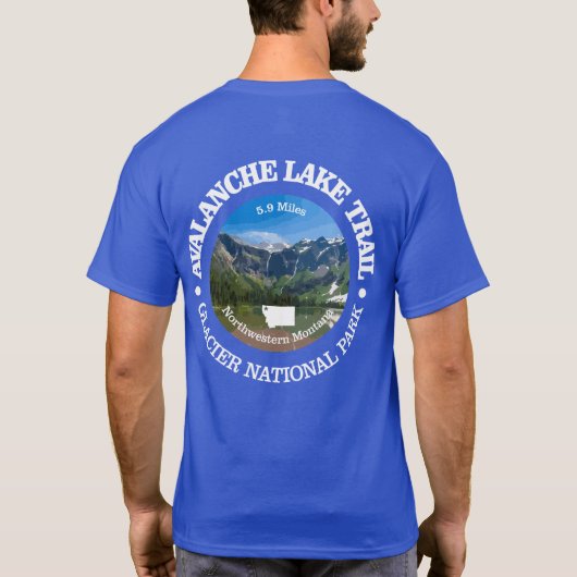 Lawinemeer Trail (OBP) T-shirt (Achterkant)