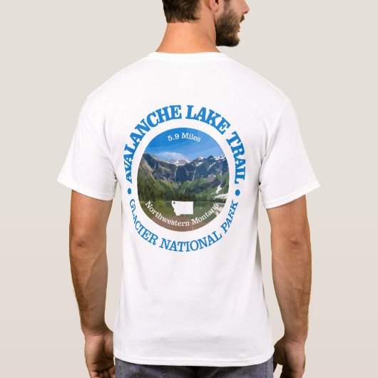 Lawinemeer Trail (OBP) T-shirt (Achterkant)