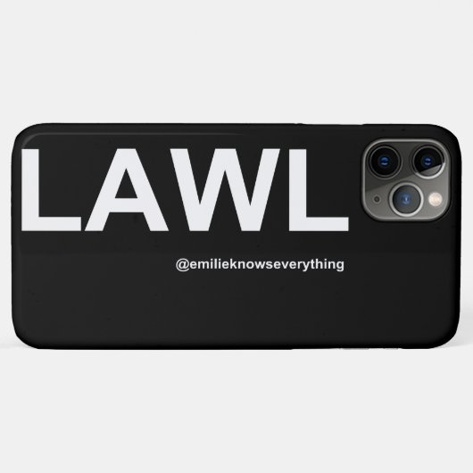 LAWL Premium Phone Case (Achterkant (horizontaal))