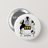 Lawless Family Crest Ronde Button 5,7 Cm (Voorkant /achterkant)