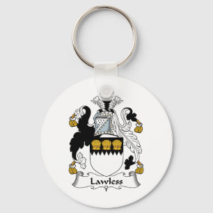 Lawless Family Crest Sleutelhanger