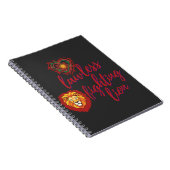 Lawless fighting lion notitieboek (Rechterzijde)
