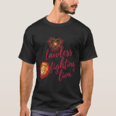 Lawless fighting lion t-shirt (Voorkant)