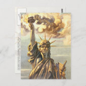 Lawless Lady Liberty Briefkaart (Voorkant / Achterkant)