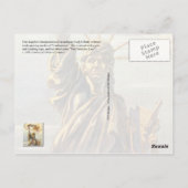Lawless Lady Liberty Briefkaart (Achterkant)
