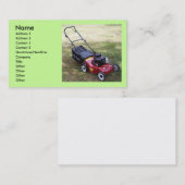 Lawmower-Visitekaartje Visitekaartje (Voorkant / Achterkant)
