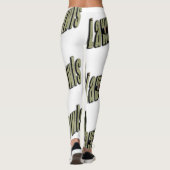 Lawn Bowl Dimensional Logo, Leggings (Achterkant)