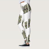 Lawn Bowl Dimensional Logo, Leggings (Links)