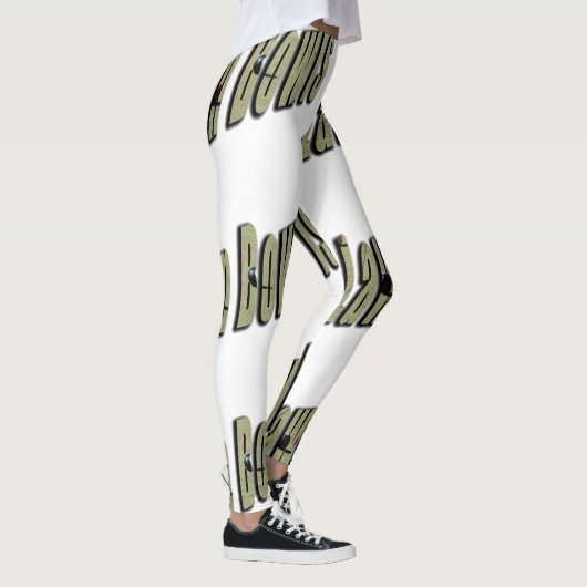 Lawn Bowl Dimensional Logo, Leggings (Rechts)