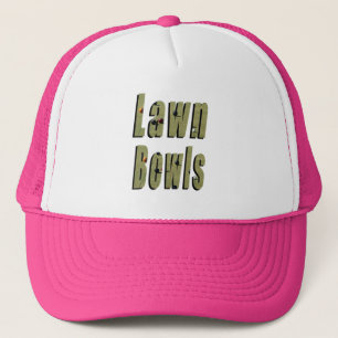 Lawn Bowl Dimensional Logo, Trucker Pet