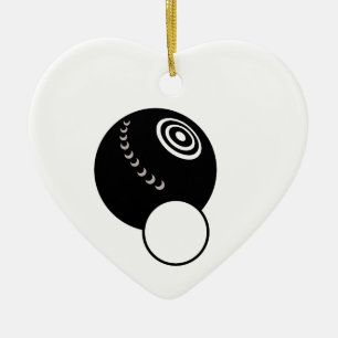 LAWN BOWL KERAMISCH ORNAMENT