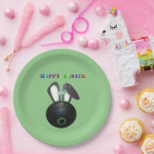 Lawn Bowl Paashaas, Papier Party Borden Papieren Bordje (Feest)