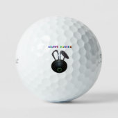 Lawn Bowl Paashaas, Titleist Golf Ballen (Voorkant)