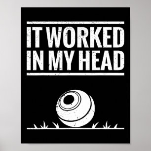 Lawn Bowler Set Lawn Bowling Kampioen Lawn Bowling Poster