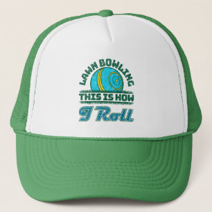 Lawn Bowling Dit is hoe ik rol Trucker Pet