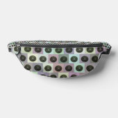 Lawn Bowling geruite Pop Art Pattern, Heuptasje (Liggend)
