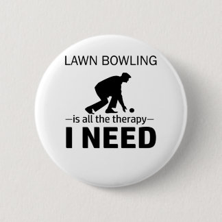 Lawn Bowling is mijn therapie-RGp8w Ronde Button 5,7 Cm