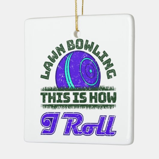 Lawn Bowling: zo rol ik Keramisch Ornament (Links)