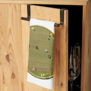 Lawn Bowls 2023 Gold Coin, Dish Towel Theedoek