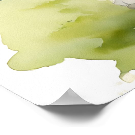 Lawn Bowls Aquarel Art Print (Hoek)