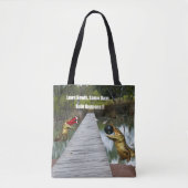 Lawn Bowls Australia Split Happens, Totebag Tote Bag (Voorkant)