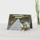 Lawn Bowls Australië Split Happens, Verjaardag Kaa Kaart (Achterkant)