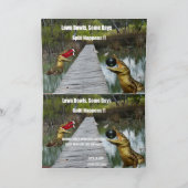 Lawn Bowls Australië Split Happens, Verjaardag Kaa Kaart (Binnen)