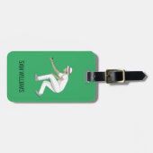 Lawn Bowls Bagagelabel (Voorkant horizontaal)