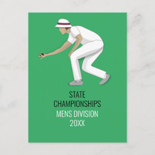 Lawn Bowls Briefkaart