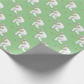 Lawn Bowls Cadeaupapier (Hoek)