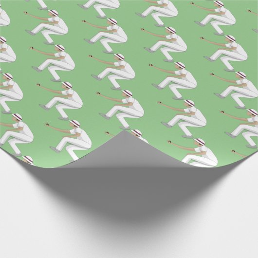 Lawn Bowls Cadeaupapier (Hoek)