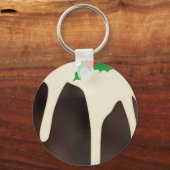 Lawn Bowls Christmas Pudding, Sleutelhanger (Achterkant)
