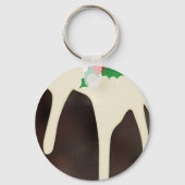Lawn Bowls Christmas Pudding, Sleutelhanger (Achterkant)