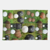  Lawn Bowls Collarge Theedoek (Horizontaal)