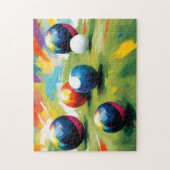 Lawn Bowls Color Splash, Legpuzzel (Verticaal)