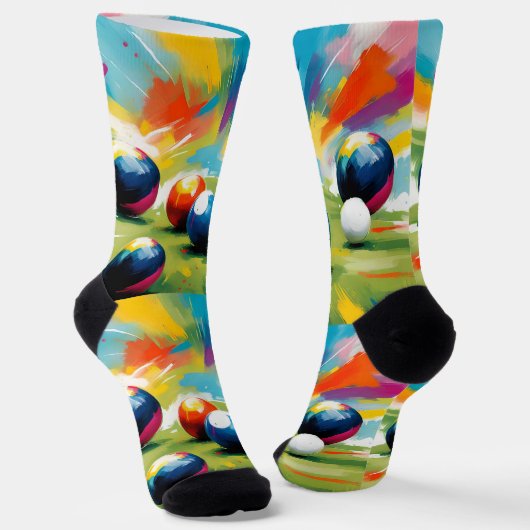 Lawn Bowls Color Splash, Sokken (Gebogen)