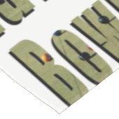 Lawn Bowls Dimensional Afbeelding Logo, Tafelkleed (Gekanteld)
