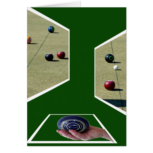 Lawn Bowls Dimensional Art (Voorkant)