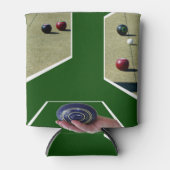 Lawn Bowls Dimensional Art Blikjeskoeler (Voorkant)