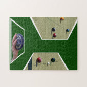 Lawn Bowls Dimensional Art Legpuzzel (Horizontaal)