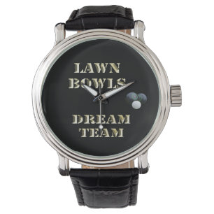 Lawn Bowls Dream Team Horloge