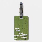 Lawn Bowls England Bagagelabel (Achterkant verticaal)