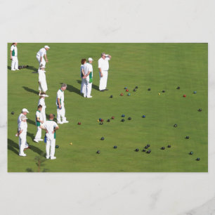 Lawn Bowls England Briefpapier