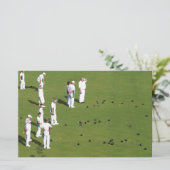Lawn Bowls England Briefpapier (Staand voorkant)