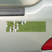 Lawn Bowls England Bumpersticker (Op auto)