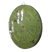 Lawn Bowls England Dartbord (Voorkant Rechts)