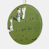 Lawn Bowls England Keramisch Ornament (Links)