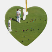 Lawn Bowls England Keramisch Ornament (Voorkant)