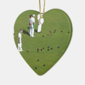 Lawn Bowls England Keramisch Ornament (Links)