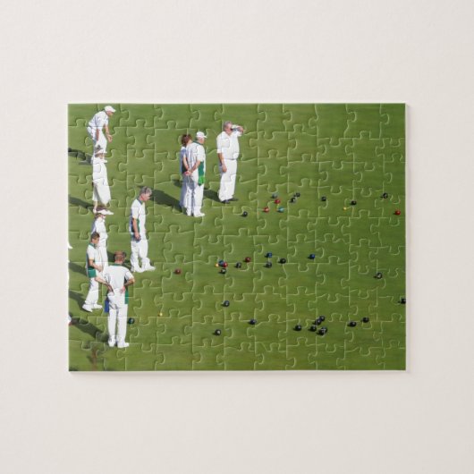 Lawn Bowls England Legpuzzel (Horizontaal)